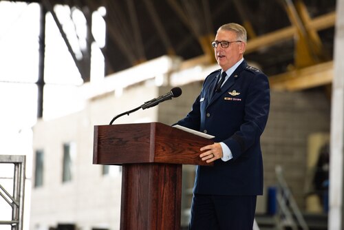 Naturalization Ceremony in Hangar 1