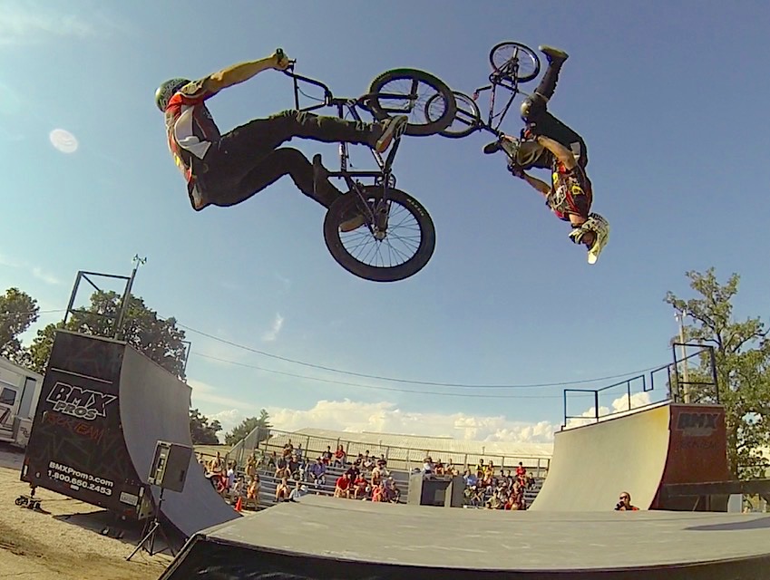 AFSVC begins rollout of BMX stunt tour > Air Force Installation