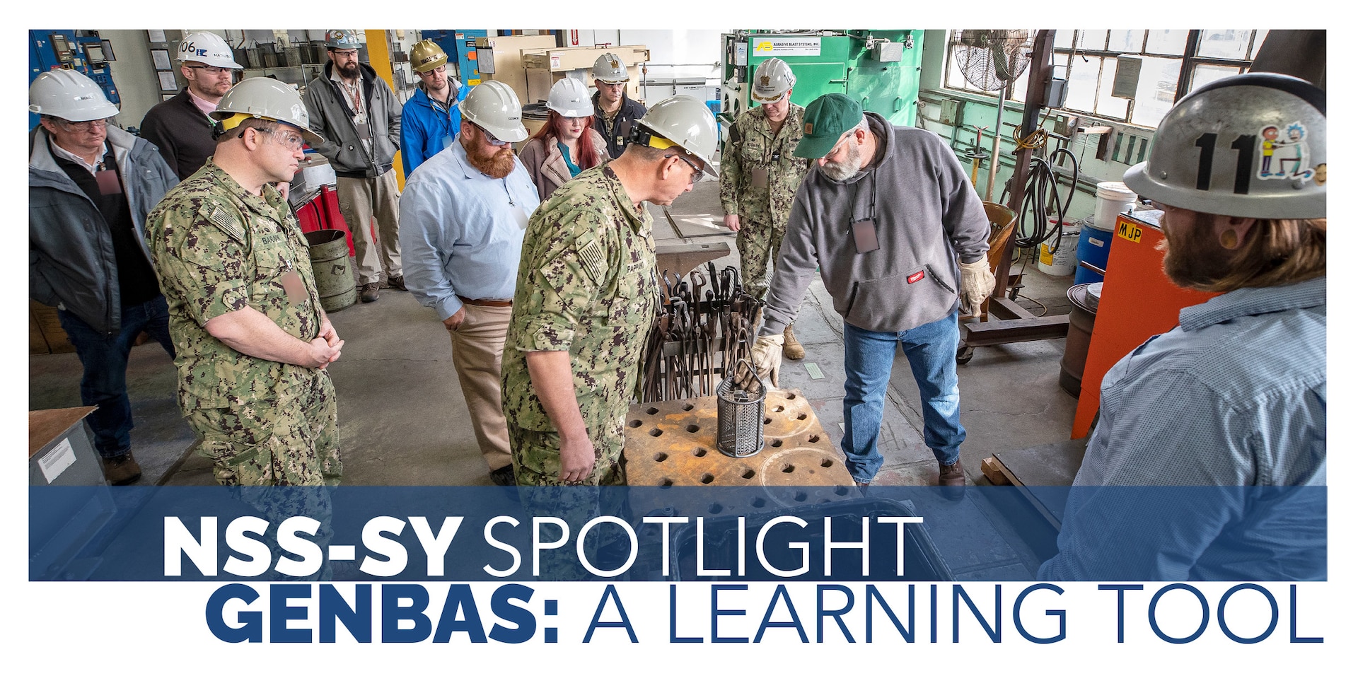 NSS-SY Spotlight: Genbas graphic (U.S. Navy graphic by Scott Hansen)