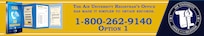 To reach the registrar’s automated phone line, students can call 1-800-262-9140 and select Option 1