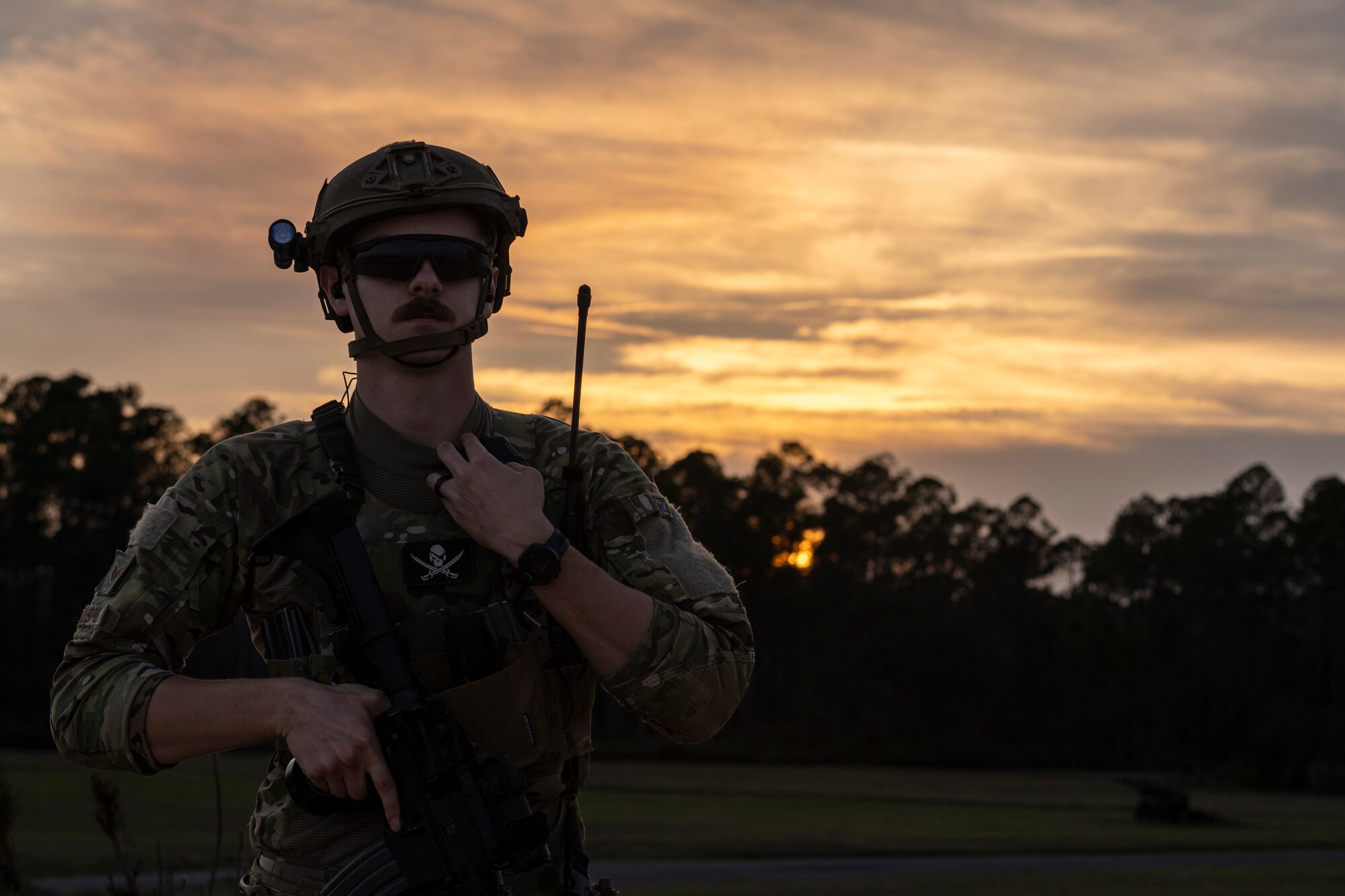 Airman poses for a photo.