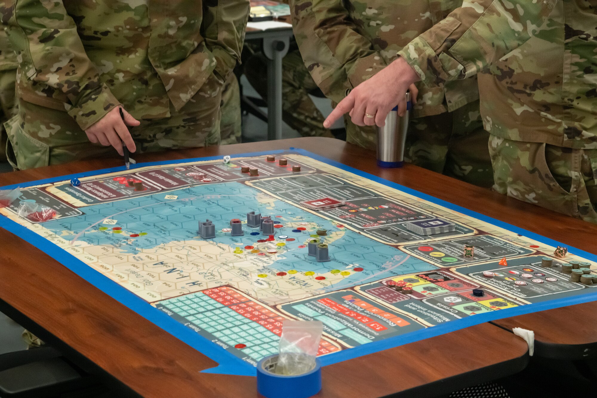 Team Dover Airmen engage in KingFish ACE board wargame > Dover Air
