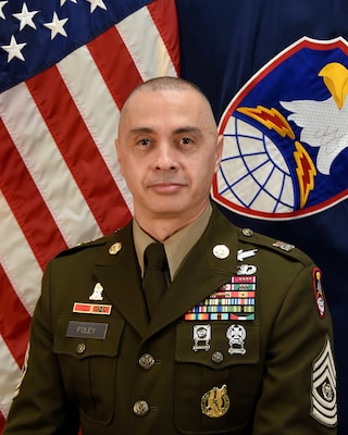 CSM John W. Foley, U.S. Army Space and Missile Defense Command, AGSU 8x10