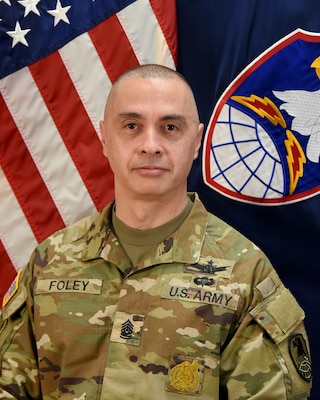 CSM John W. Foley, U.S. Army Space and Missile Defense Command command sergeant major, OCP 8x10