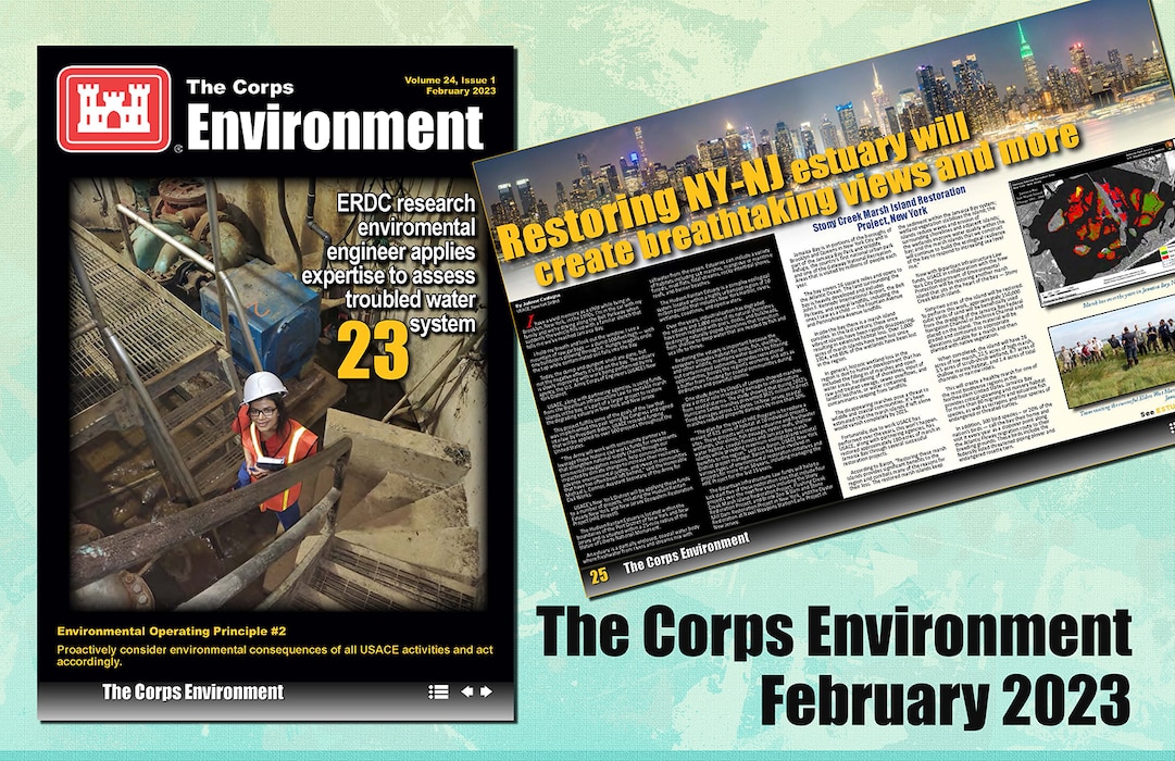 Check out the newest issue of The Corps Environment, which  features initiatives from across the Army environmental community that proactively consider the environment to shape a sustainable future for current and future generations.