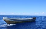 The Coast Guard Cutter Richard Dixon repatriated 27 Dominican migrants to the Dominican Republic March 1, 2023, following the interdiction of an illegal voyage vessel (in photo) in waters north of Aguadilla, Puerto Rico, Feb. 27, 2023. The interdiction is the result of ongoing local and federal multi-agency efforts in support of the Caribbean Border Interagency Group CBIG. (U.S. Coast Guard photo)