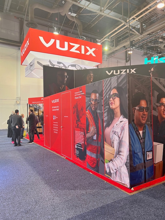 Vuzix Corporation at Booth 16991 Tech East, LVCC, Central Hall at CES 2023, Las Vegas, Nevada