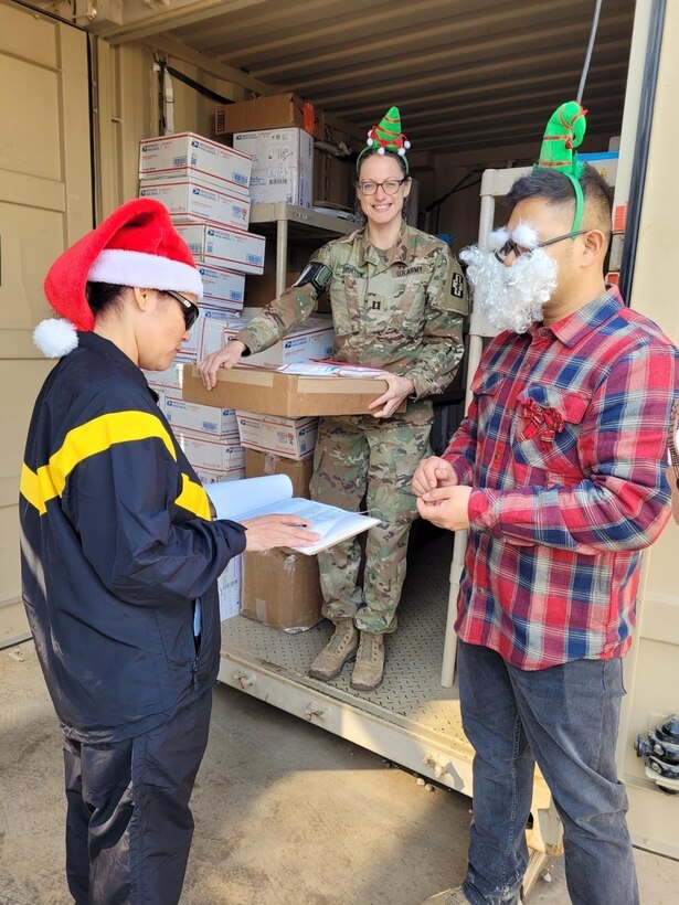 You've got mail: Mail handlers of JTF MED 374