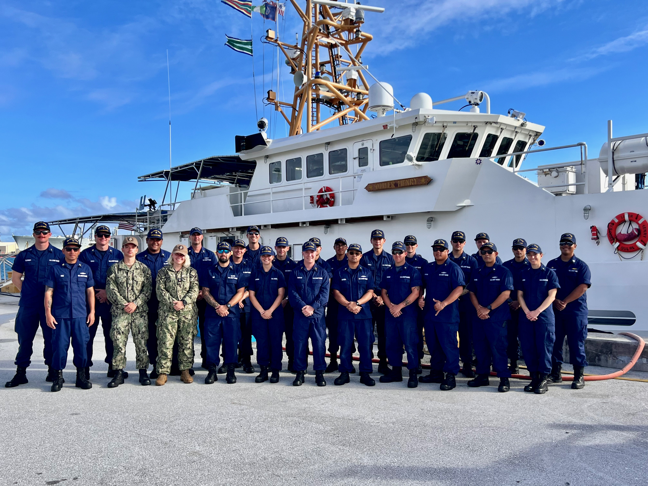 U.S. Coast Guard delivers 4,500 lbs of supplies to Federated States of ...