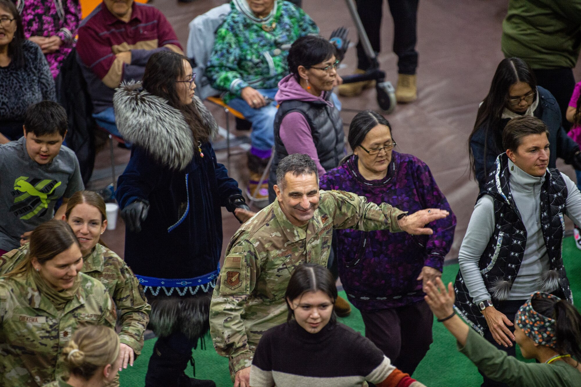 Alaskan NORAD Region, Alaskan Command and Eleventh Air Force visit Point Barrow Long Range Radar Site.