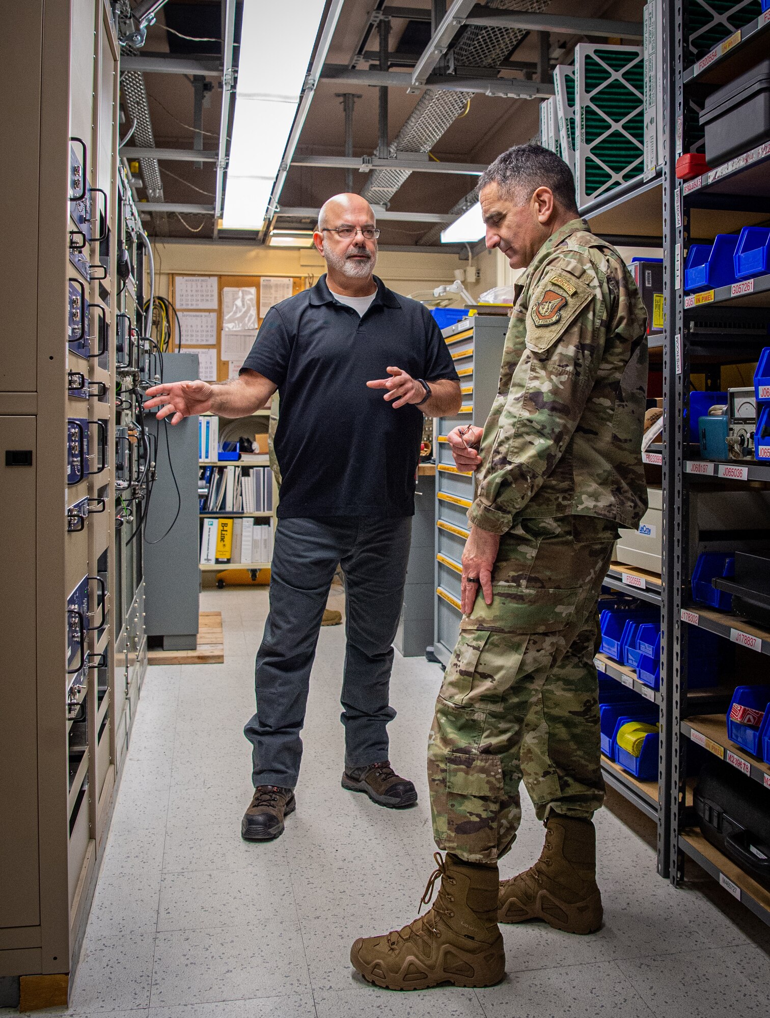 Alaskan NORAD Region, Alaskan Command and Eleventh Air Force visit Point Barrow Long Range Radar Site.