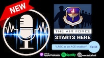 Air Force Starts Here podcast logo