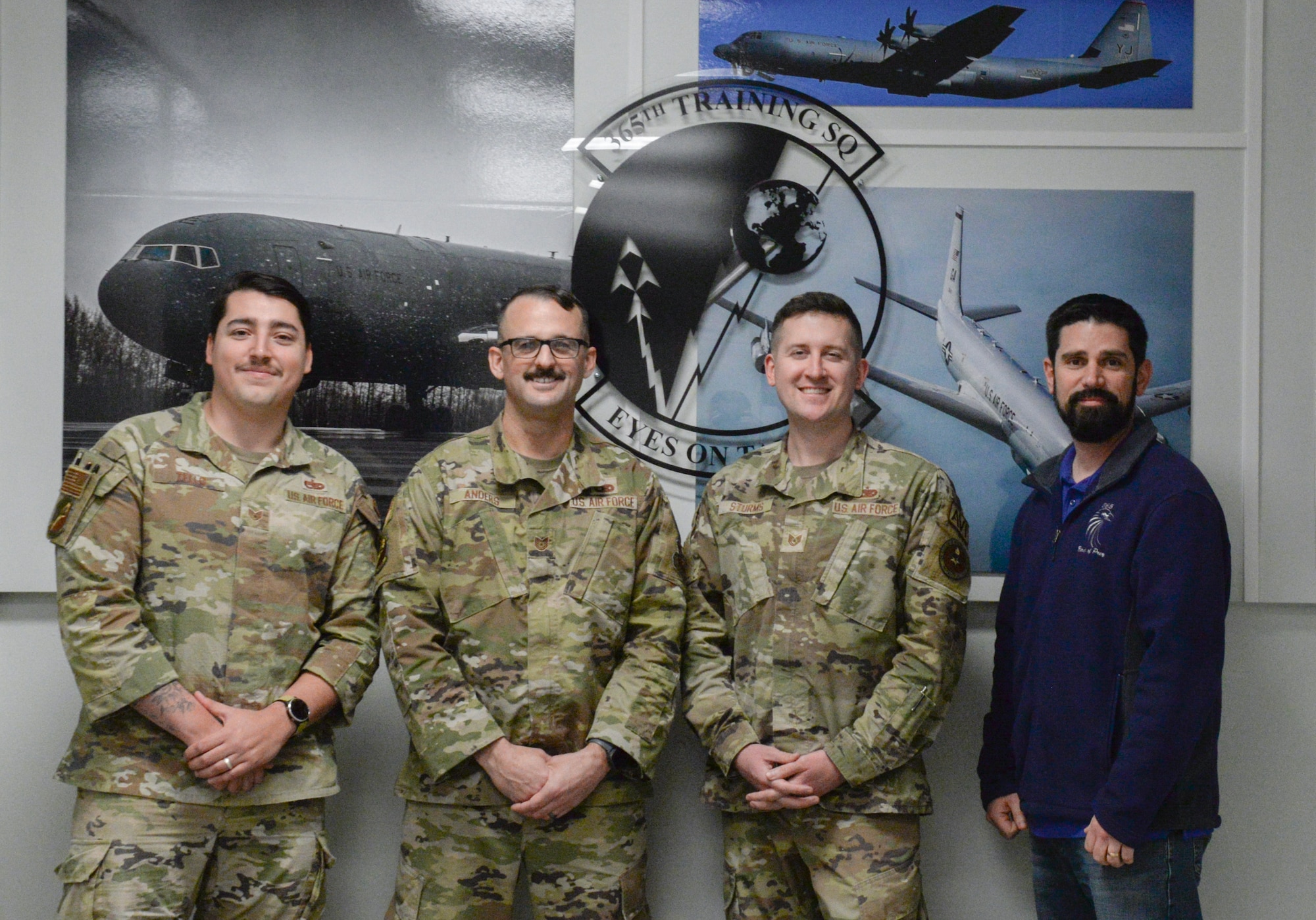 The 365th Training Squadron has recently upgraded their virtual reality equipment and renovated the training area.