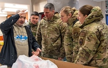 Alaskan NORAD Region, Alaskan Command and Eleventh Air Force visit Point Barrow Long Range Radar Site.