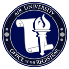 Air University Office of the Registrar logo