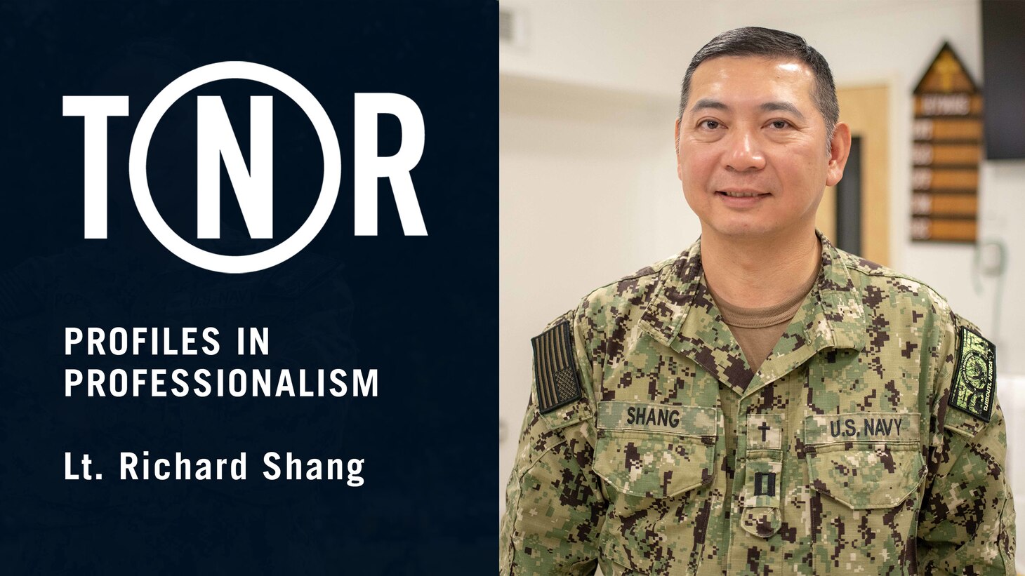 Profiles in Professionalism: Lt. Richard Shang
