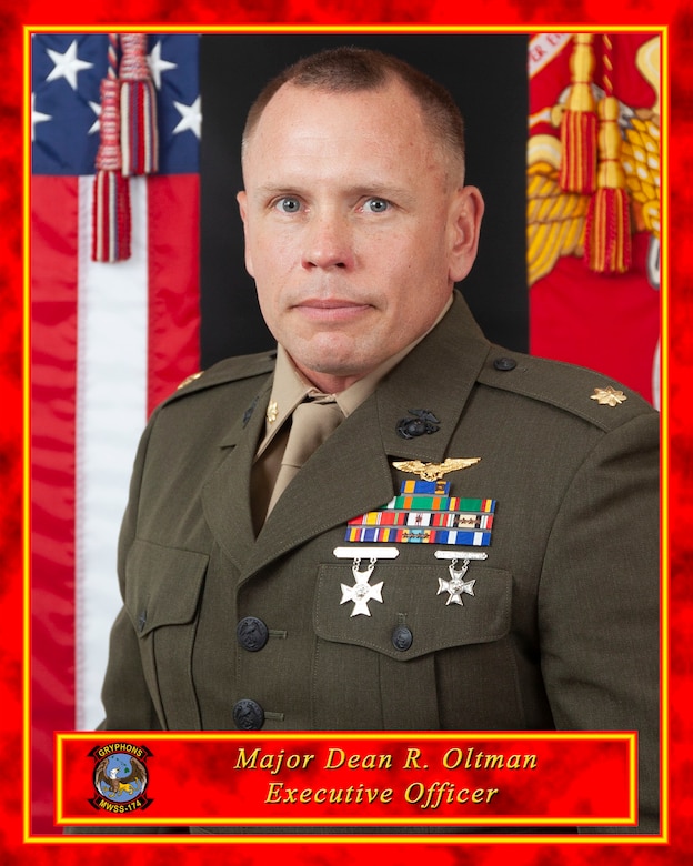 Major Dean Oltman Official Photo