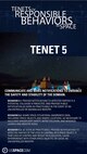 Tenets of Responsible Behaviors in Space