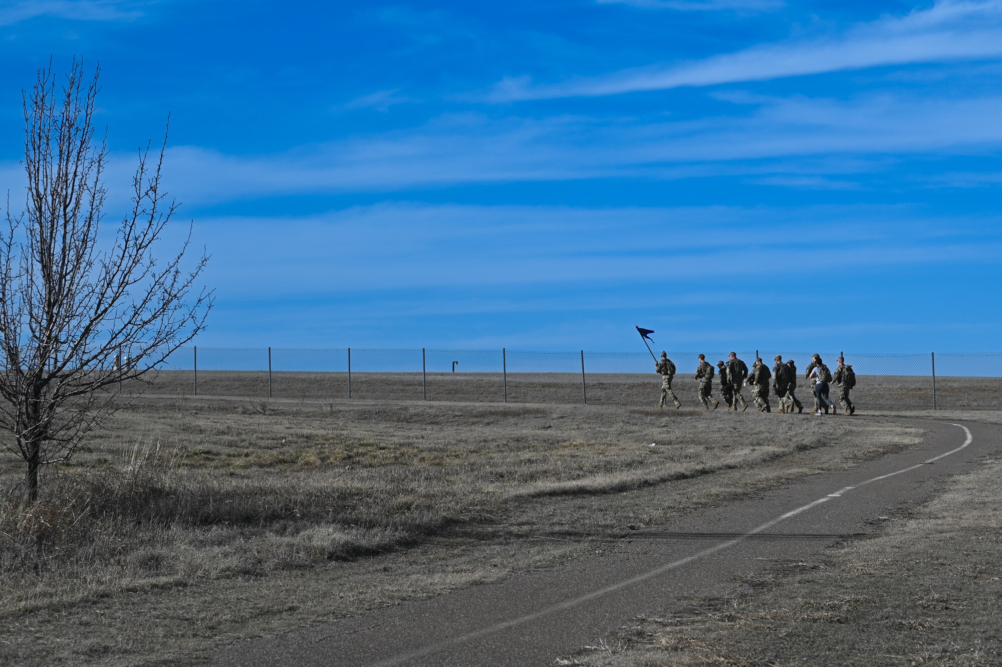 airmen running