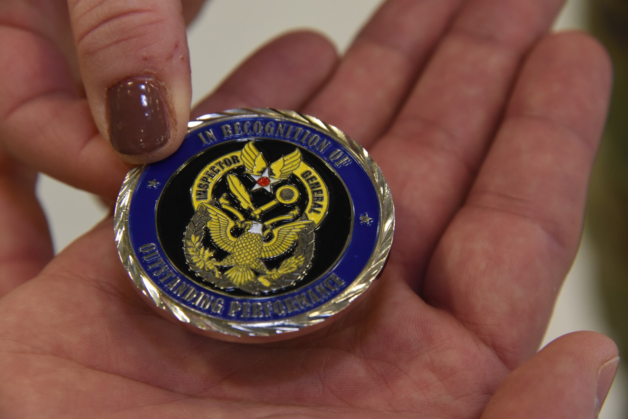 photo of challenge coin