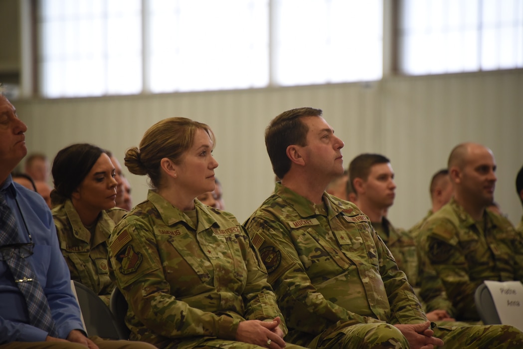 Iowa Air Guard Leadership.