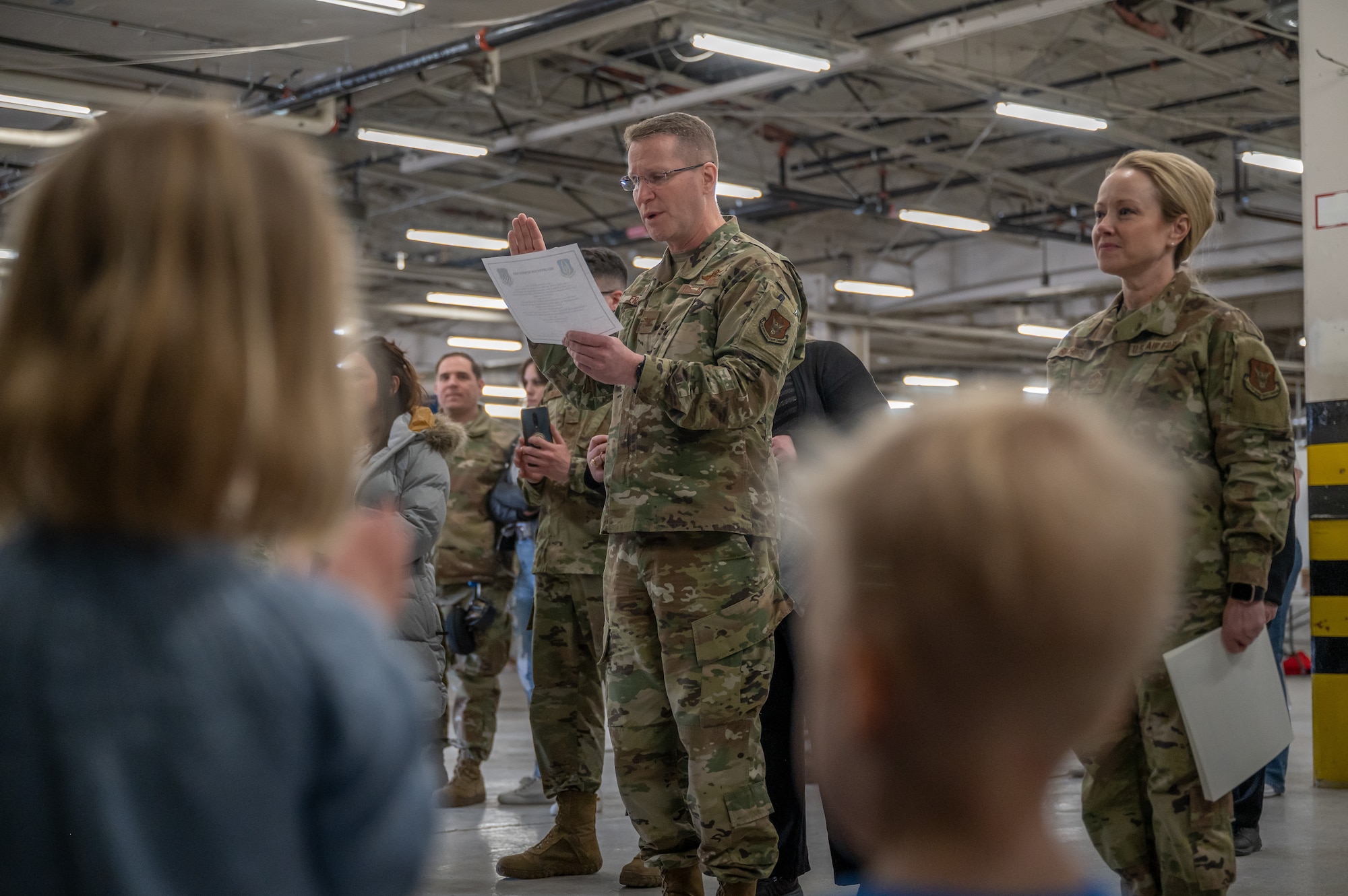 419th Hosts Mock Children's deployment