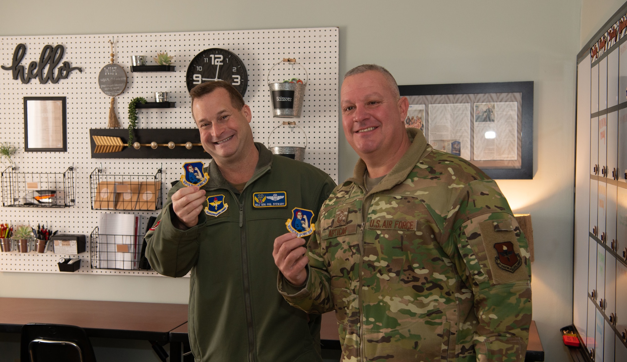 19th AF visit