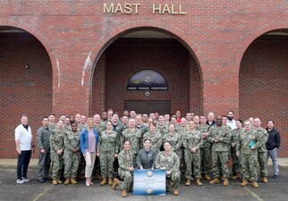 The Center for Information Warfare Training (CIWT) hosted a conference for Naval Information Forces (NAVIFOR) to standardize the Job Duty Task Analysis (JDTA) for all non-mobile Distributed SIGINT (Signals Intelligence) Operations (DSO) work roles, on Corry Station, from Feb. 22 to Mar. 2, 2023.