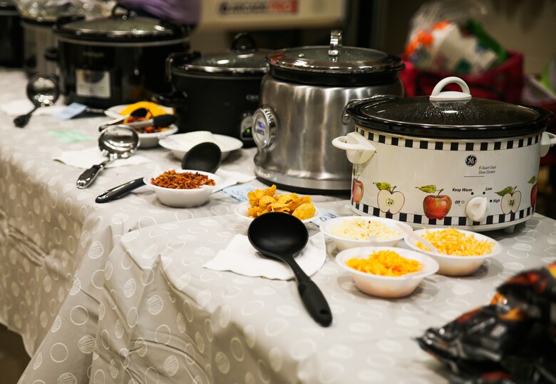 The Military Spouses’ Club of Albany is a nonprofit organization functioning largely within Marine Corps Logistics Base Albany. Its mission is to provide enrichment and support to military, military families and the Albany area community. One of the most visible signs of this has been the monthly Dinner at the Barracks events feeding dozens of young Marines residing in MCLB Albany’s barracks facility. (U.S. Marine Corps photo by Jennifer Parks)