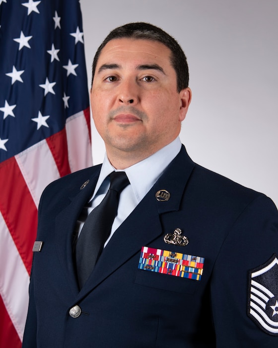 MSgt Michael Correa Official Photo, service dress, USAF Bands