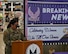 Staff Sgt. Jan Mariel Decosse, 372nd Training Squadron, Detachment 22 B-52H Stratofortress armament systems instructor and member of Women Inspiring the Next Generation (WINGS), greets Airmen at the 2023 Women’s History Month opening ceremony and proclamation signing at Minot Air Force Base, North Dakota, March 6, 2023. WINGS is a non-profit, private organization that is meant to inspire and advocate for the next generation of Airmen - men, women, and their support systems. (U.S. Air Force photo by Senior Airman Caleb S. Kimmell)