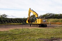 Operational Range Clearance and Maintenance commenced for Marine Corps Base Hawaii, Pu’uloa Training Facility, Foxtrot Range, Feb. 23, 2023. The ORC serves to remove unexploded ordinance and range debris from the operational ranges and the mining of munitions from the impact berms on ranges. Routine clearance and maintenance ensure the safety and sustainability of Marine Corps ranges and training areas. (U.S. Marine Corps photo by Cpl. Samantha Sanchez)