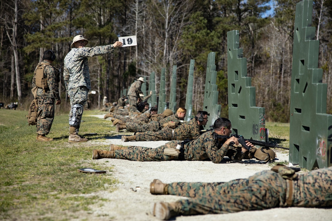 Marines Corps Marksmanship Competition East – Weapons Zeroing