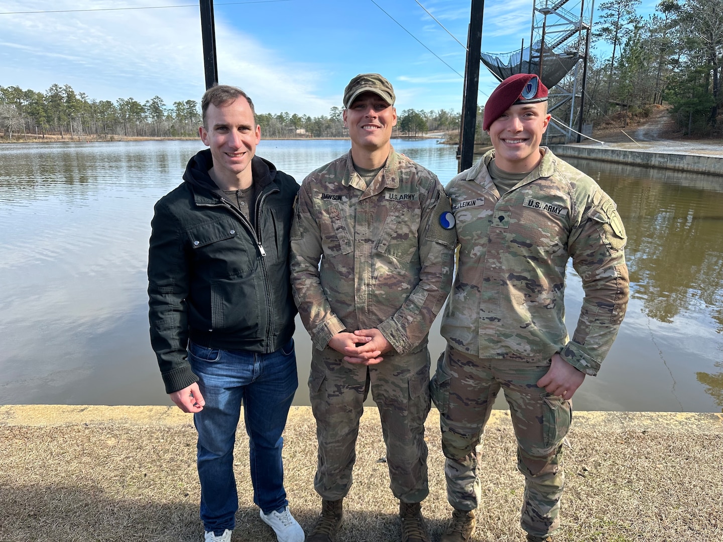 Staff Sgt. Matthew Dawson graduates Ranger School as the enlisted honor graduate during a ceremony held jan. 27, 2023, at Fort Benning, Georgia. Dawson is assigned to the Lynchburg-based 1st Battalion, 116th Infantry Regiment, 116th Infantry Brigade Combat Team as a sniper team leader and completed Ranger School immediately following his deployment to the Horn of Africa as a sniper team leader. (Courtesy photo)