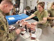 Strategic blood supply for Operation Inherent Resolve