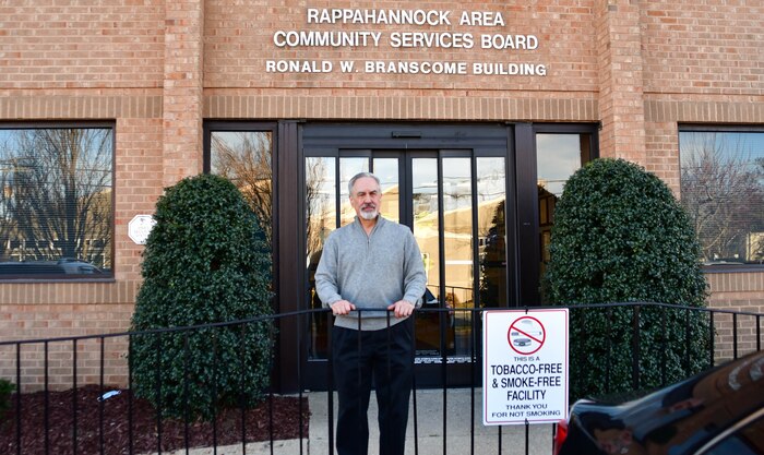 IMAGE: Naval Surface Warfare Center Dahlgren Division (NSWCDD) engineer Gregory Sokolowski received the Distinguished Community Service Award from NSWCDD for his work serving as a board member with the Rappahannock Area Community Services Board of Directors, among other activities.