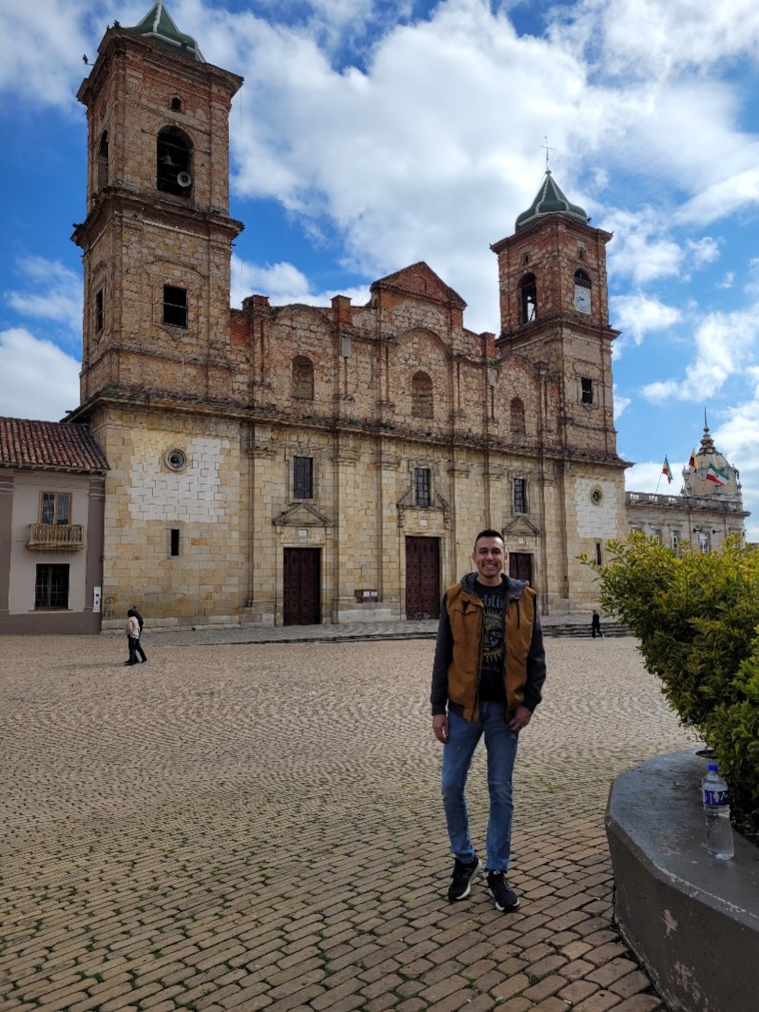 Spanish Language Enabled Airman Program Scholar Maj. Oscar Castro visited historic sites during his Language Intensive Training Event in Colombia.