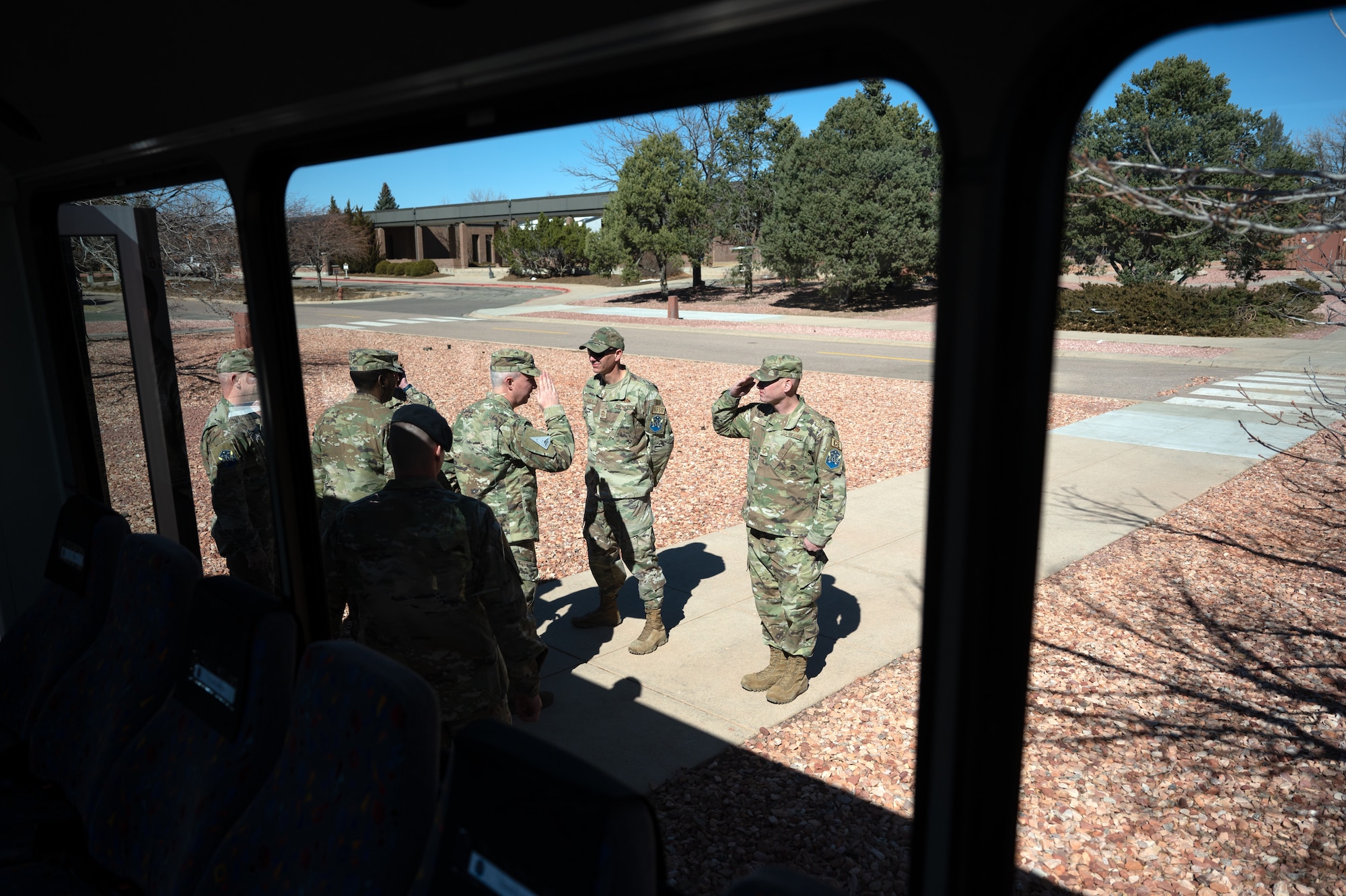 U.S. Space Force Lt. Gen. Stephen N. Whiting visits SBD 1
