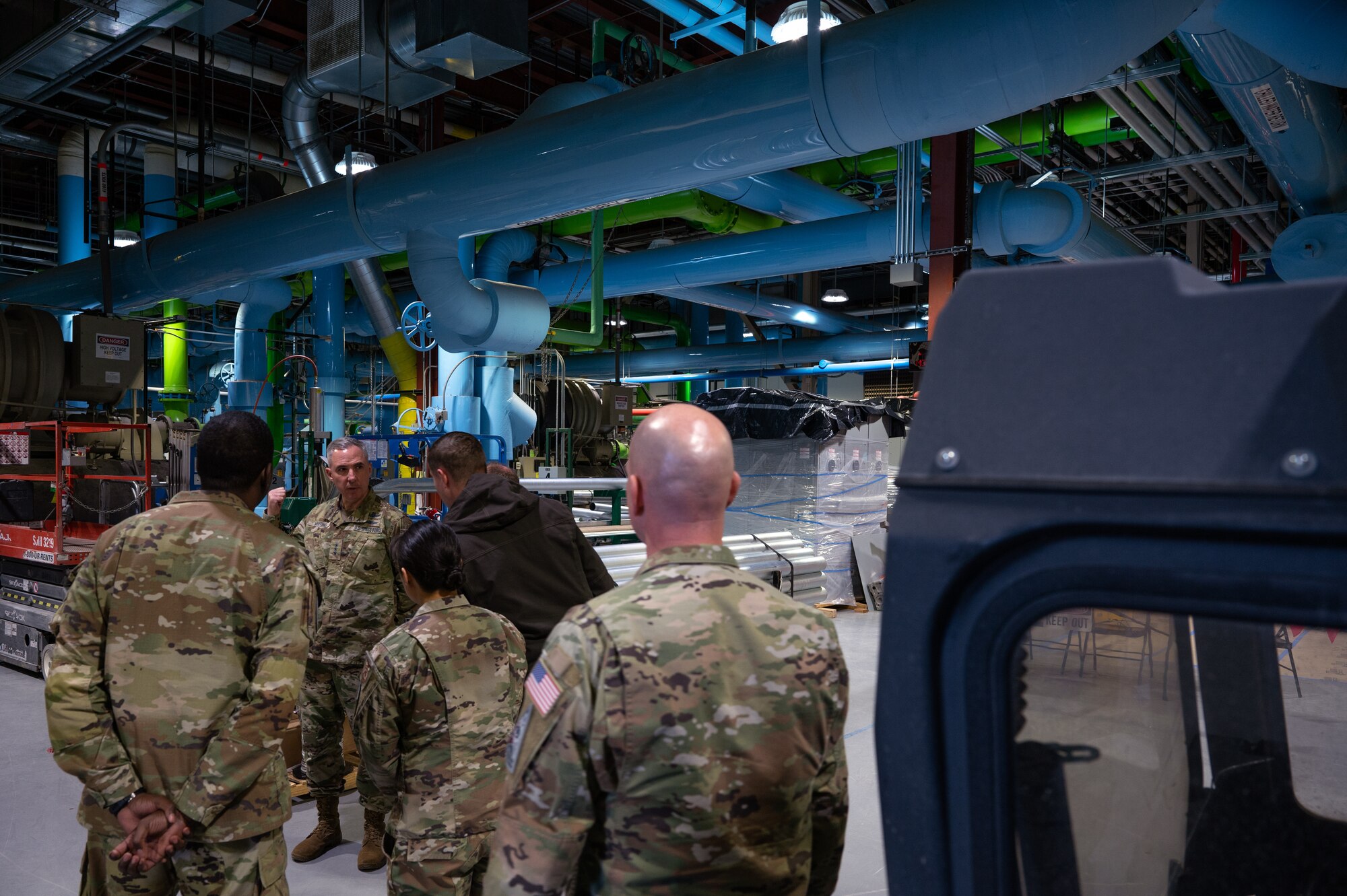 U.S. Space Force Lt. Gen. Stephen N. Whiting visits SBD 1