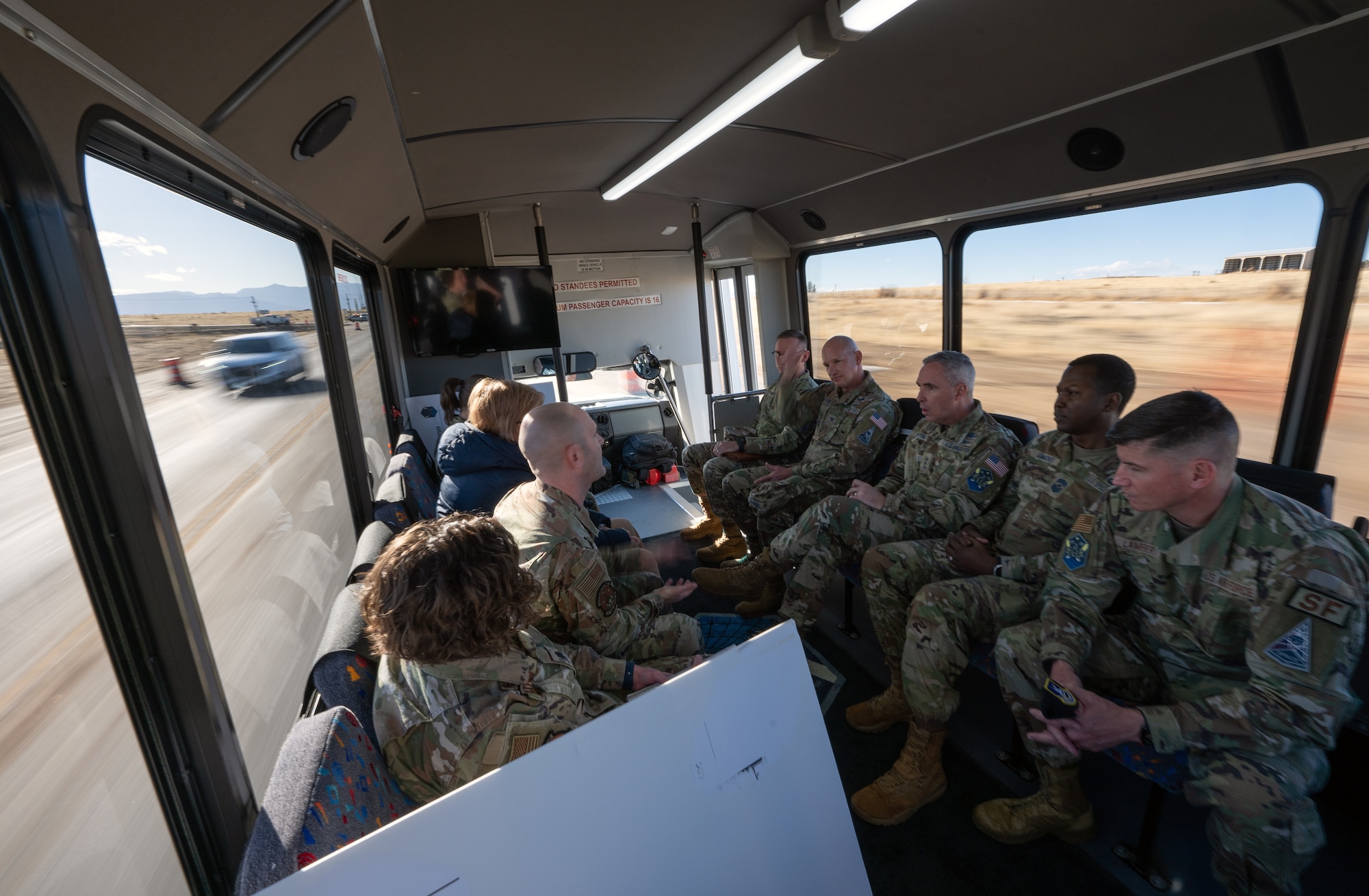 U.S. Space Force Lt. Gen. Stephen N. Whiting visits SBD 1