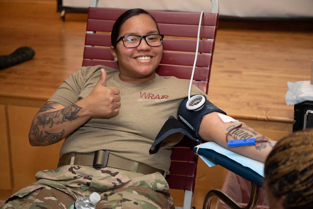WRAIR holds blood drive in partnership with ASPB