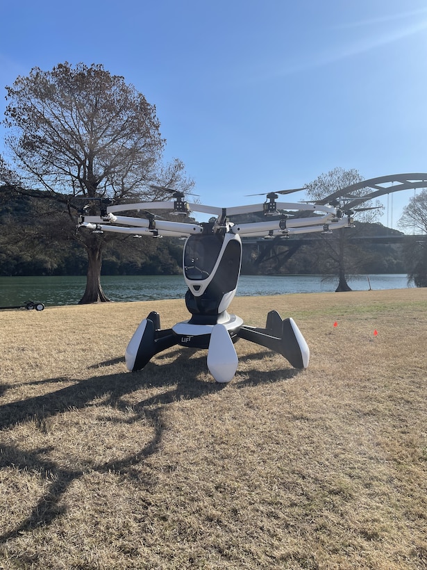 Hexa by LIFT Aircraft at SXSW 2022, Austin, Texas