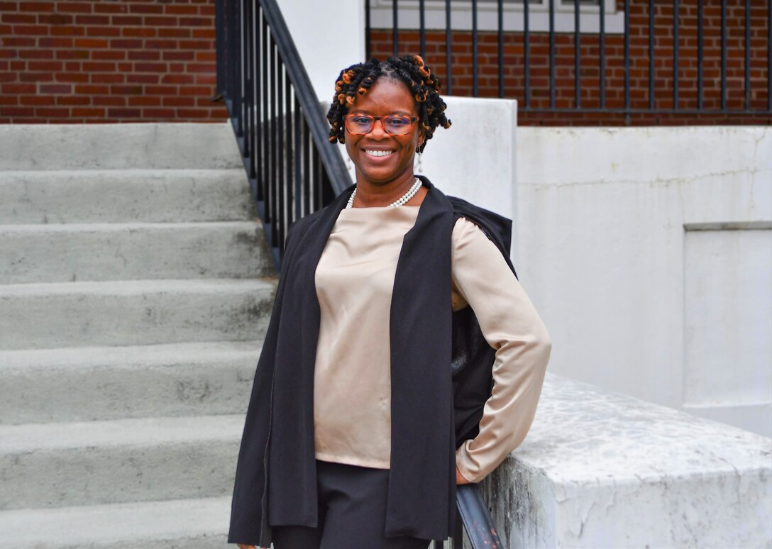 IMAGE: Milesha Grier is a branch head within the Integrated Combat Systems Department at Naval Surface Warfare Center Dahlgren Division (NSWCDD). She is a recipient of the NSWCDD Distinguished Community Service Award.