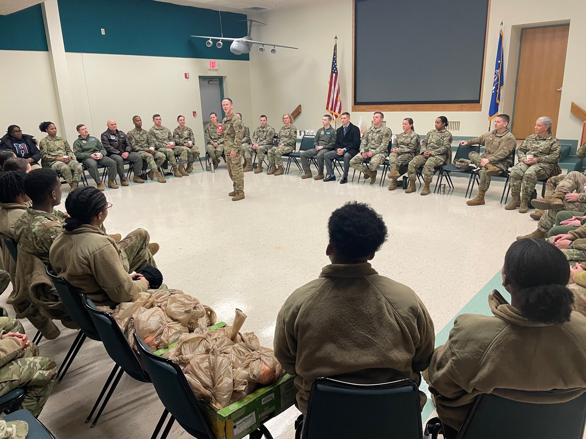 Leadership speaks to cadets