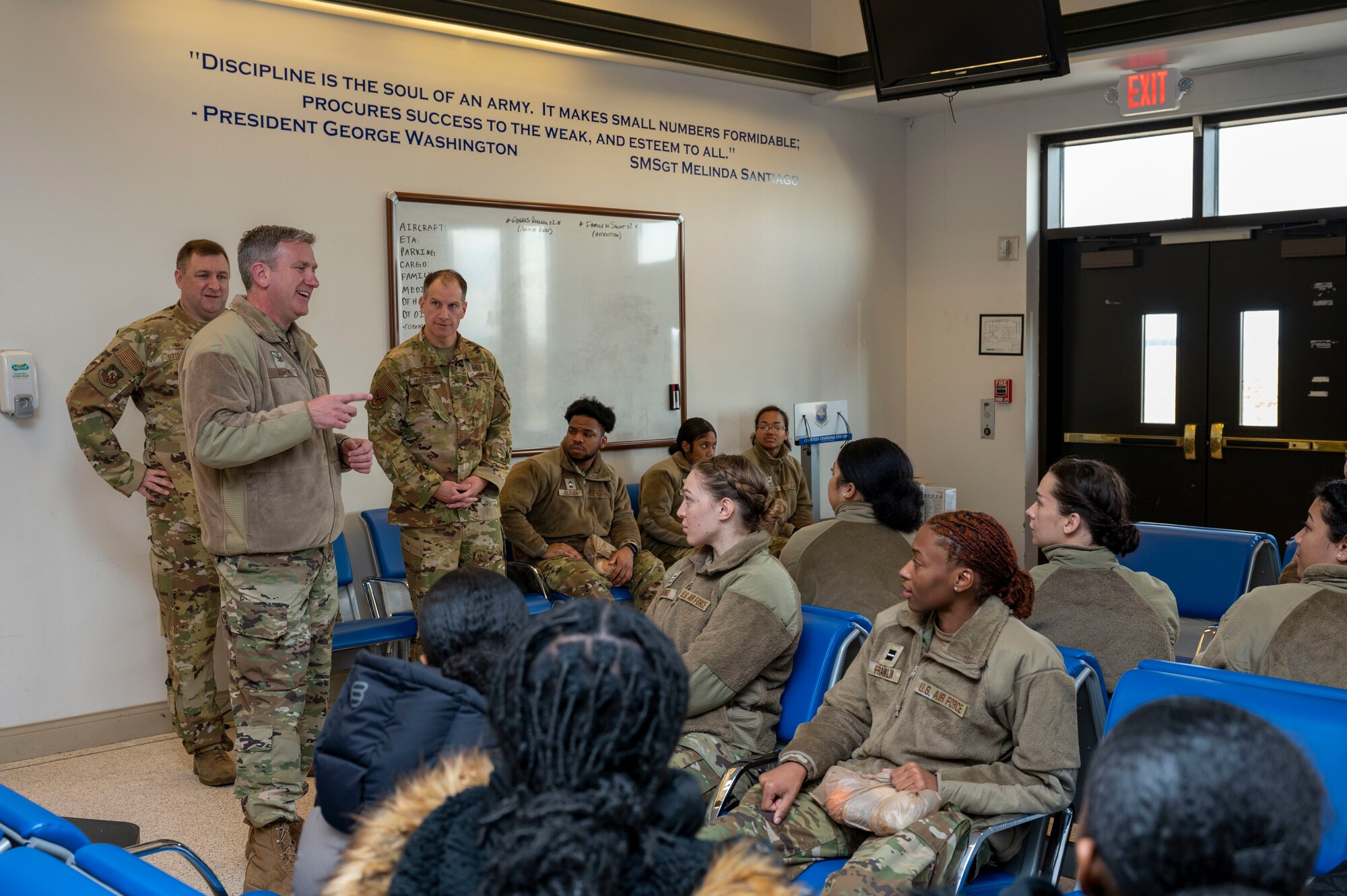 Leadership speaks to cadets