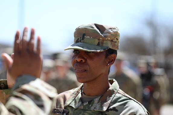 Darlene Pittman's promotion to chief warrant officer 5 'truly special'