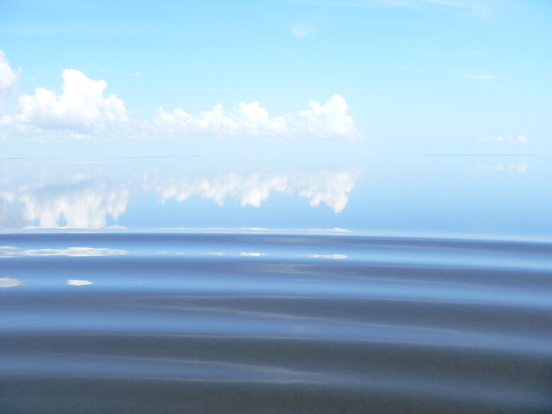 Ring of clouds surround Lake Okeechobee