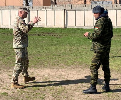 Virginia Guard Soldiers Conduct Infantry Exchange in Tajikistan