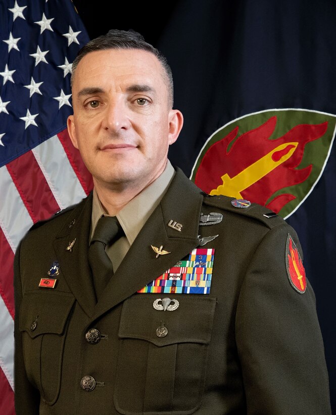 Chief Warrant Officer Four Cavallaro Commanding Chief Warrant Officer of  the 63rd Readiness Division located in Mountain View, California