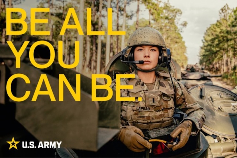 The Army's modern brand comes to life with a new look and feel, showing the possibilities to "Be All You Can Be".